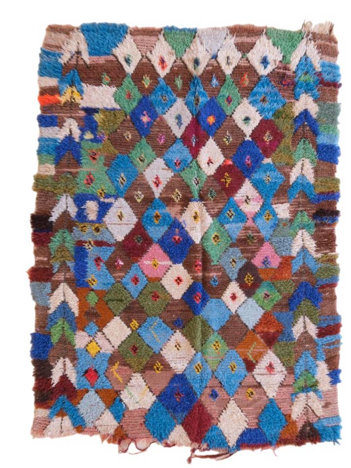 Vintage Marmoucha 172.00 cm x 128.00 cm for wholesale by Coolest Moroccan Rugs