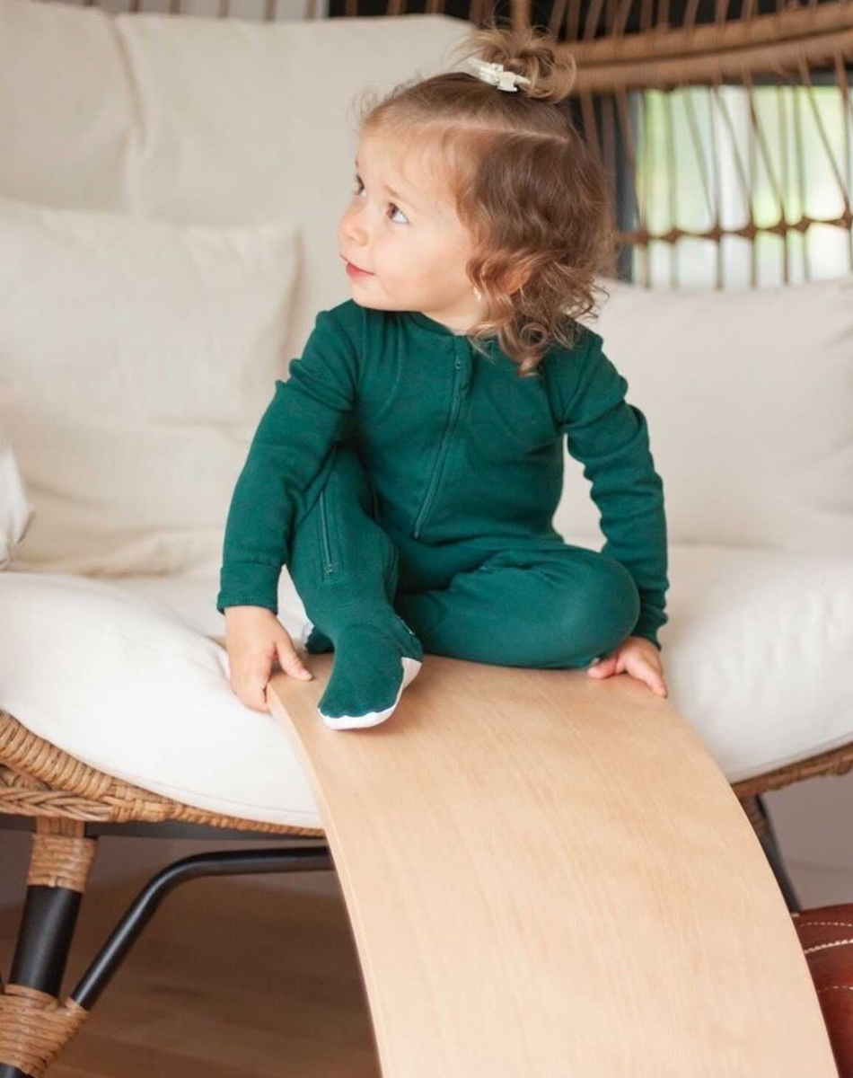 ZippyJamz - Wholesale Jumpsuit - Baby - Forest Calm - Babysuit - Footed1