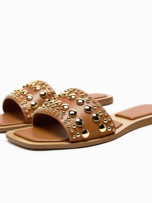 Flat Sandals 2023 Summer Street Casual Slippers for wholesale by Blak Wardrob