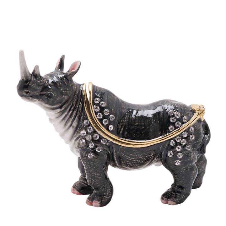 WIDDOP and Co. US - Wholesale Jewelry Box/Organizer - Treasured Trinkets - Rhino