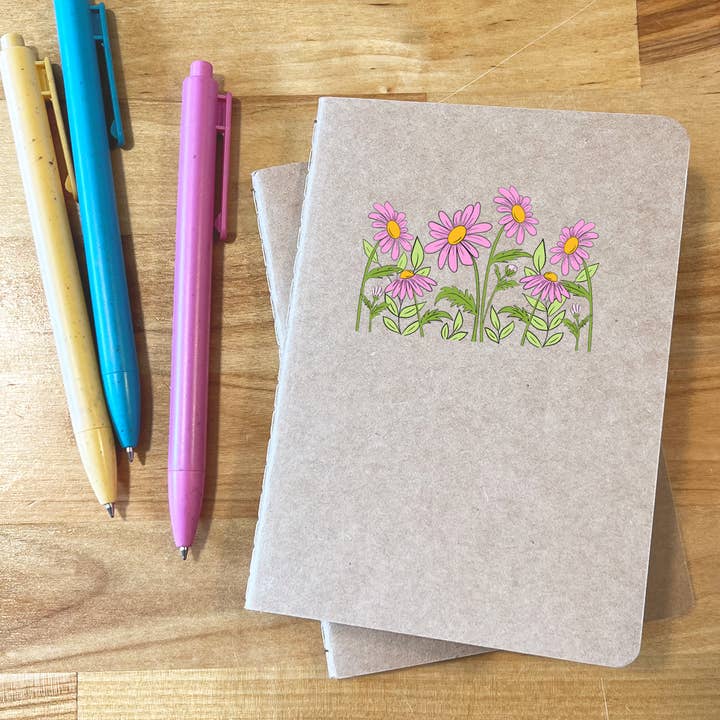 Daisy Field Mini Journal for wholesale by KTF Design Co.