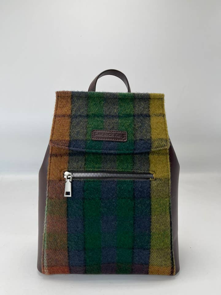 Merino Wool Back Pack Antique Buchanan for wholesale by Patrick King Woollen Company