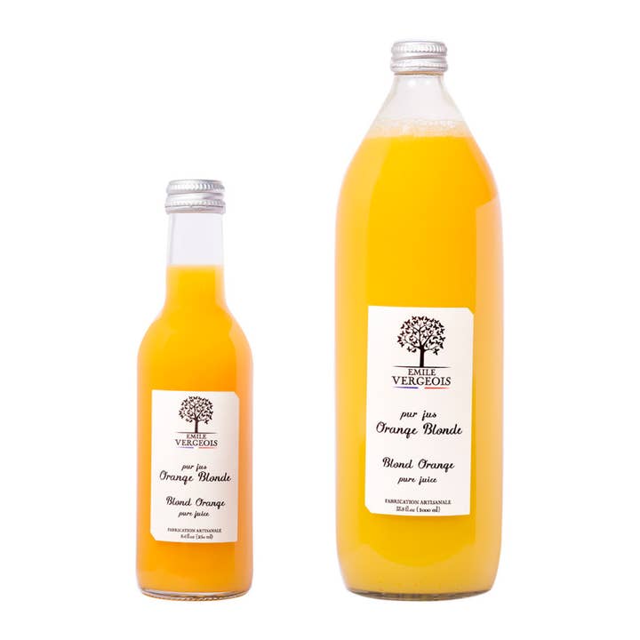 Apricot & Honey Gourmet - Wholesale Fruit Juice - Pure Orange Juice - Emile Vergeois - Glass Bottle