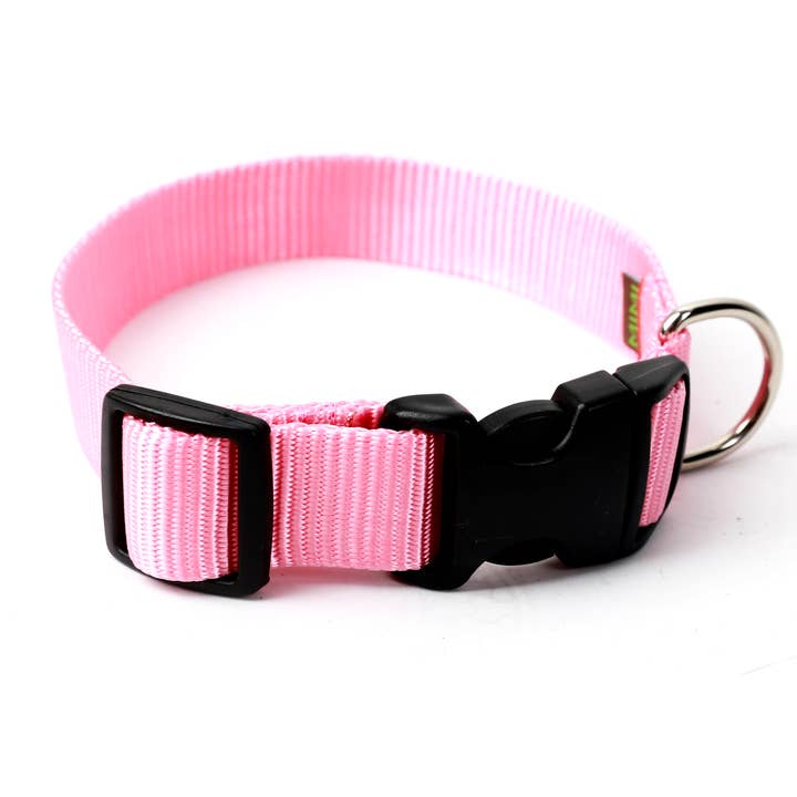 Mimi Green - Wholesale Pet Collar - Dog - Nylon Webbing Dog Collars - 27 Colors!