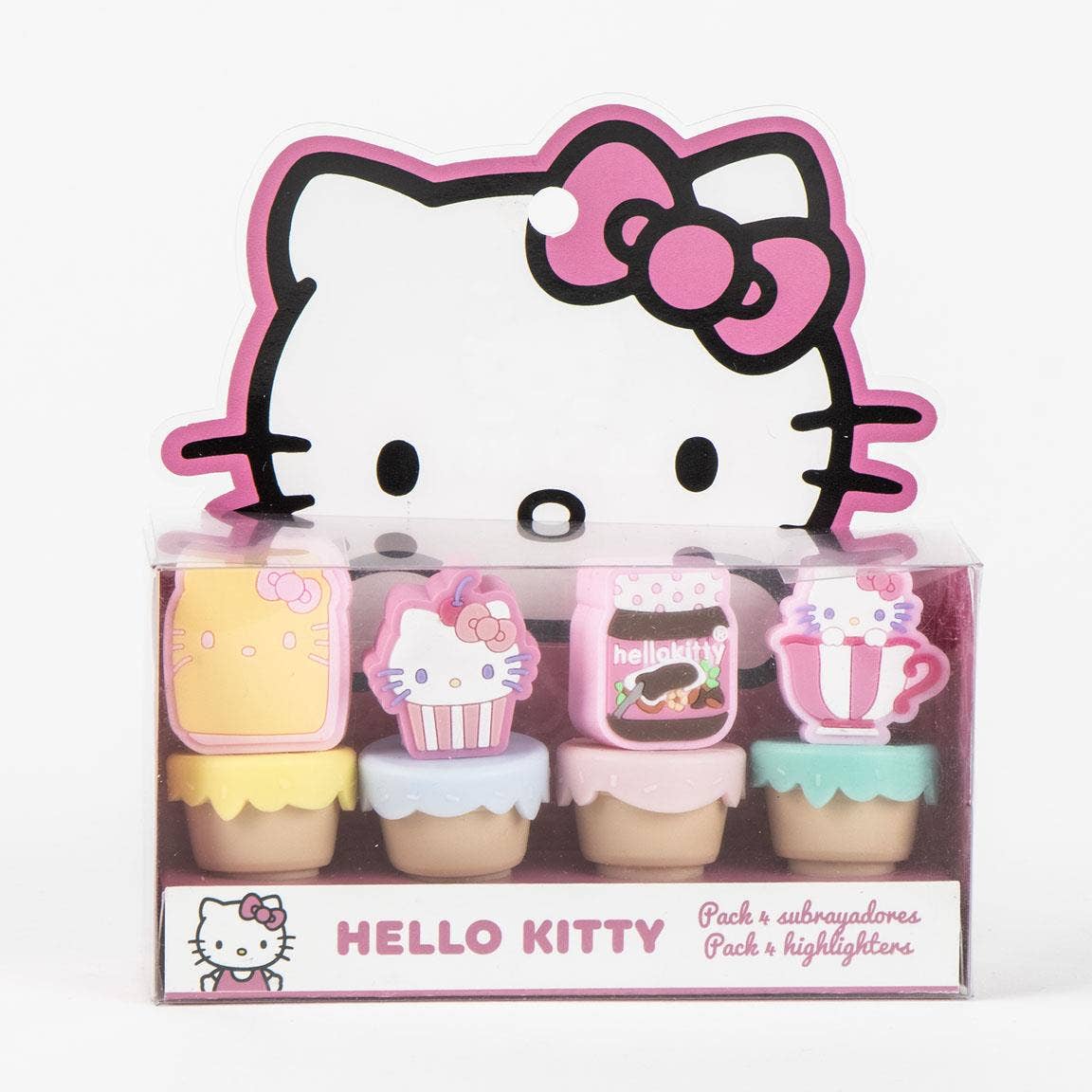 Mastoys, S.L. - Wholesale Stationery/notecard set - HELLO KITTY HIGHLIGHTERS - 27000020363