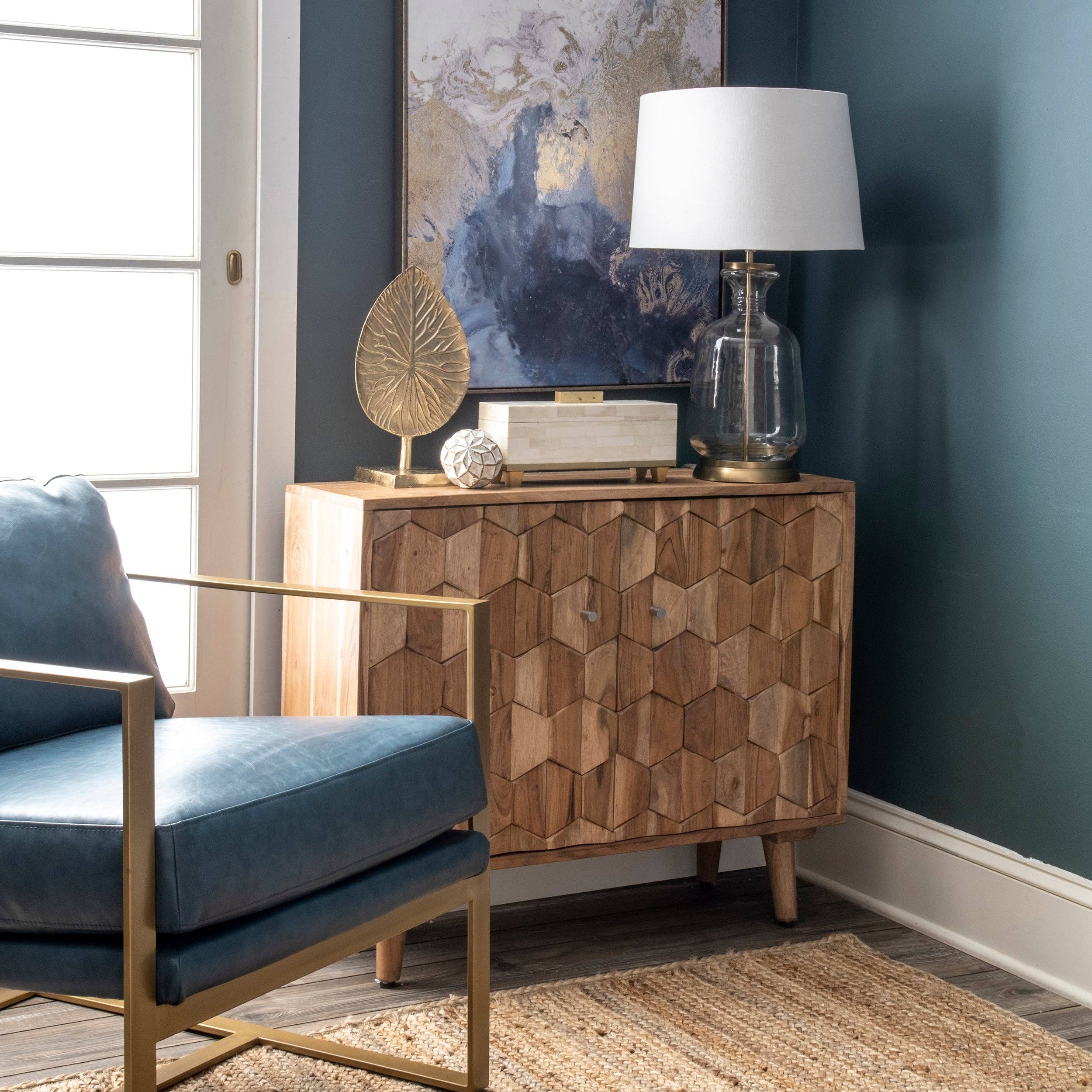 Gold Eagan 24" Glass Table Lamp for wholesale on Faire3