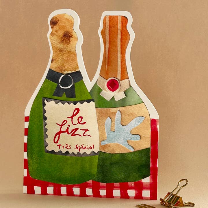 FP3591 Cartão Recortado Le Fizz por atacado de Poet and Painter