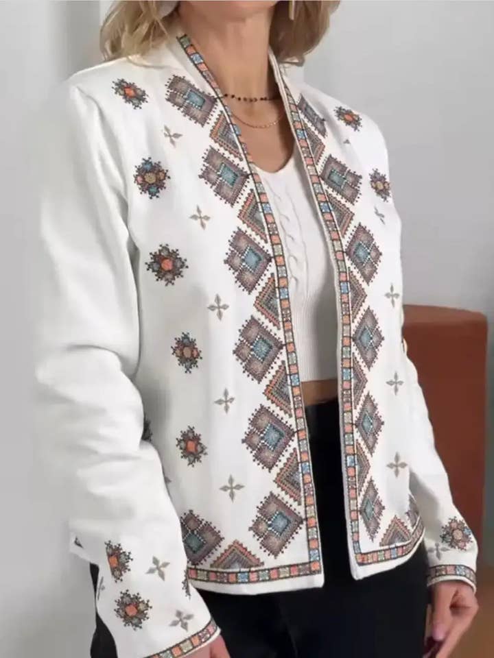 Embroidered Jacket – Black & White, S-M-L, Wholesale
for wholesale by miglo