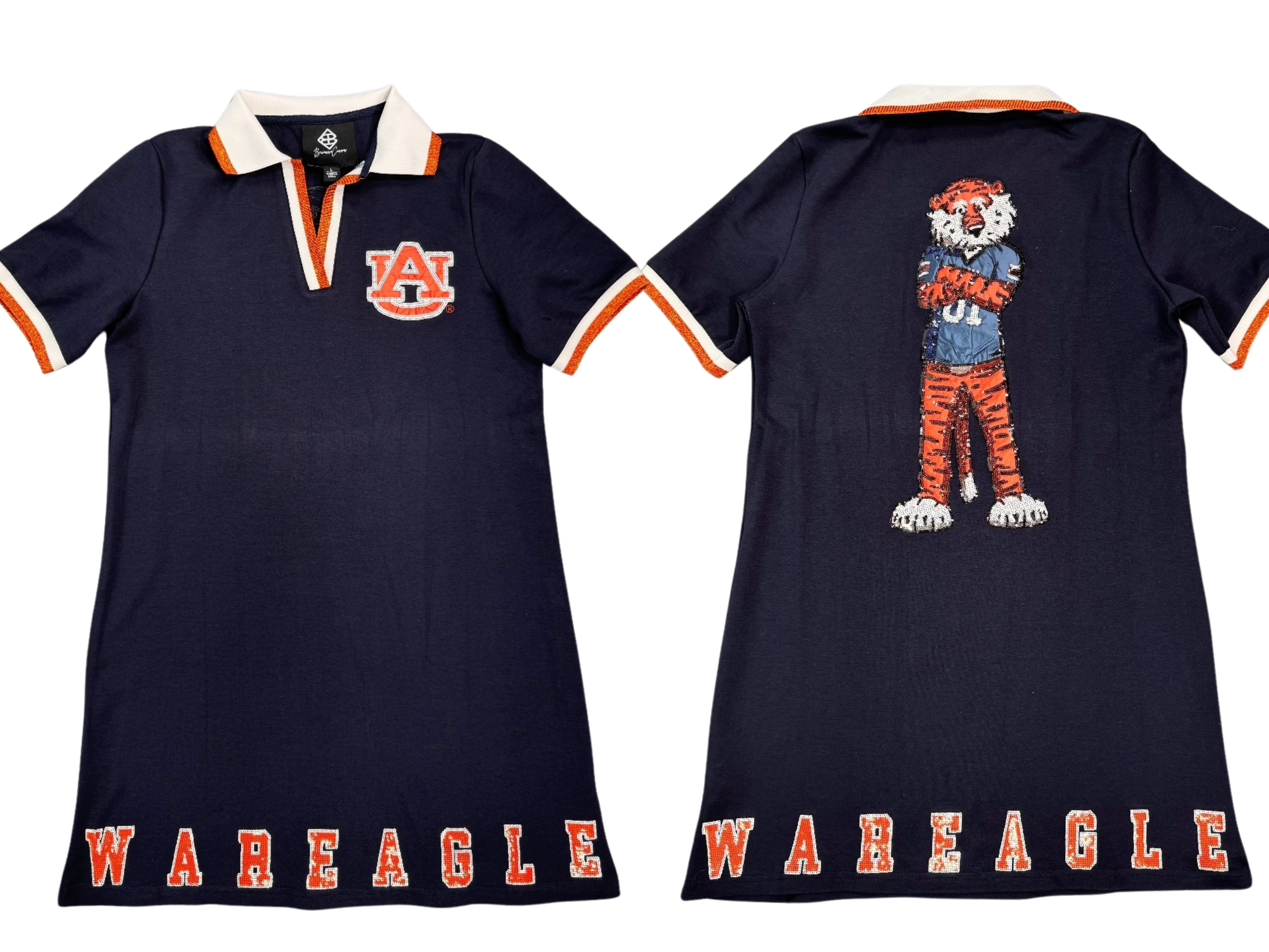 Brianna Cannon - Wholesale Dress - Women's - Auburn BC Club Dress with Aubie Logo 7