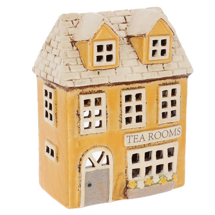 Village Pottery Tea Rooms Tealight for wholesale by Joe Davies