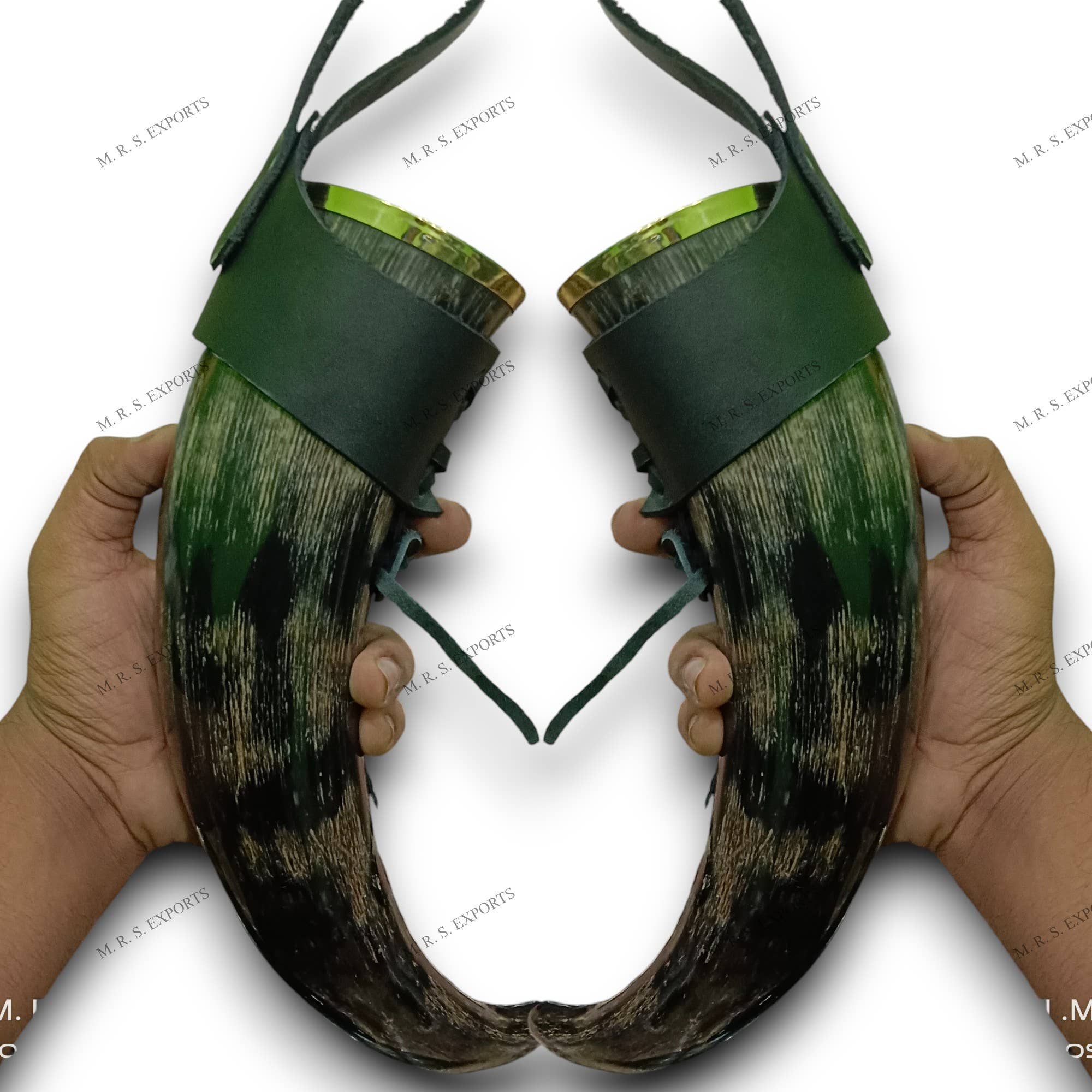 M. R. S. EXPORTS - Wholesale Drinking Glass/Cup - Natural Finished Viking Drinking Horns7