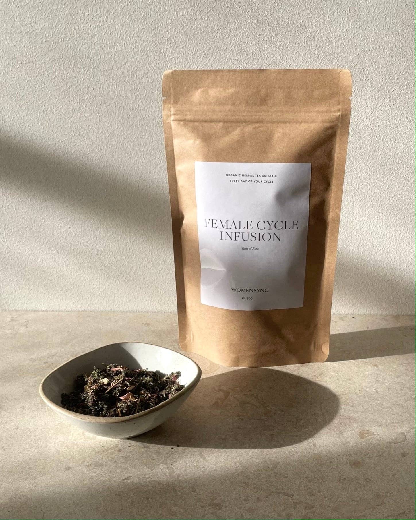 Womensync - Wholesale Health/Detox Tea - Female Cycle Infusion 50g2