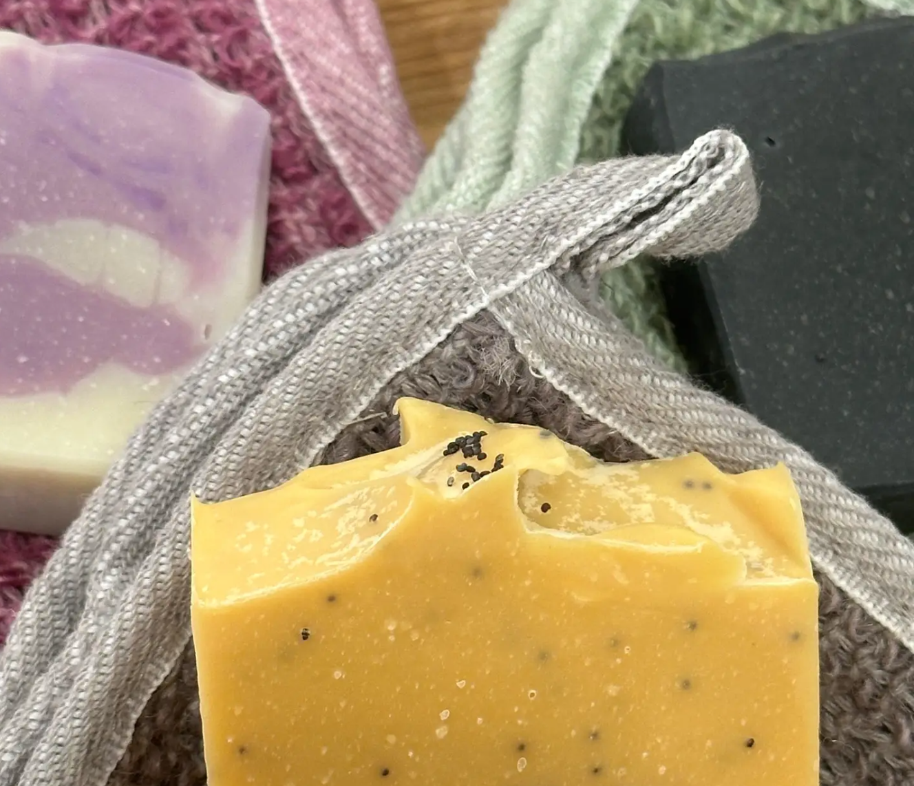 Earthcraft Soap Co - Venta al por mayor Toallitas de lavado - Toallitas Exfoliantes de Cáñamo6