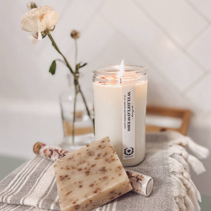 Nectar Republic - Wholesale Bar Soap - Wildflowers : Bath Soap  ( handcrafted vegan )