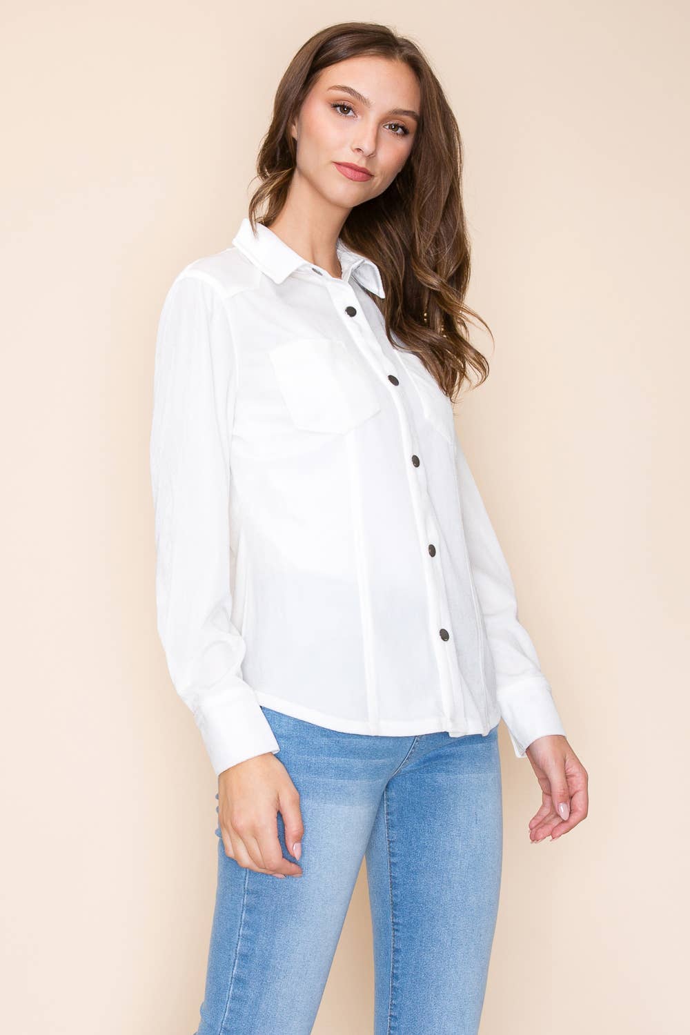 W.A.Y. --Wonderful And Young - Wholesale Shirt - Women's - W.A.Y VELVET SHIRT10