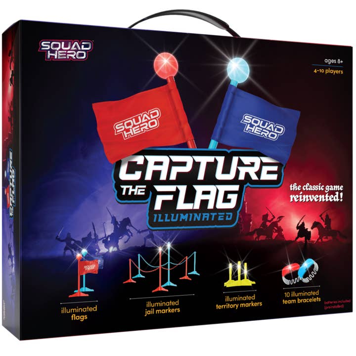 Squad Hero - Wholesale Sporting Game - Kids & Baby - Light-up Capture The Flag Game Illuminated