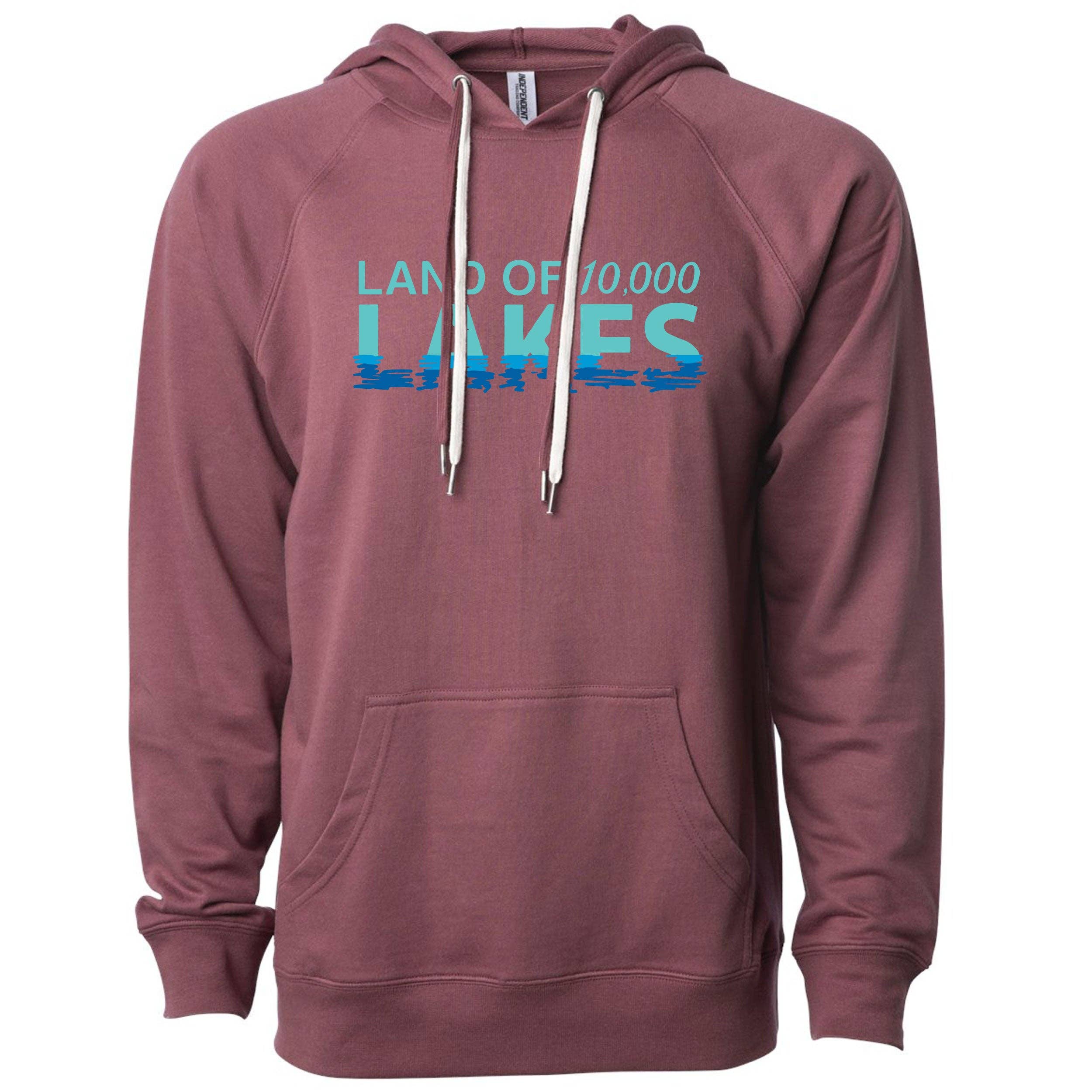 Minnesota Awesome - Venta al por mayor Sudadera estampada - Unisex - Sudadera ligera con capucha Land of 10,000 Lakes Minnesota1