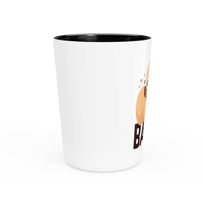 Black Shot Glass Party Ceramic Tequila Funny Prideful Filipino Balut Illustration Women Men Pinoy Humorous Distinctive for wholesale on Faire1