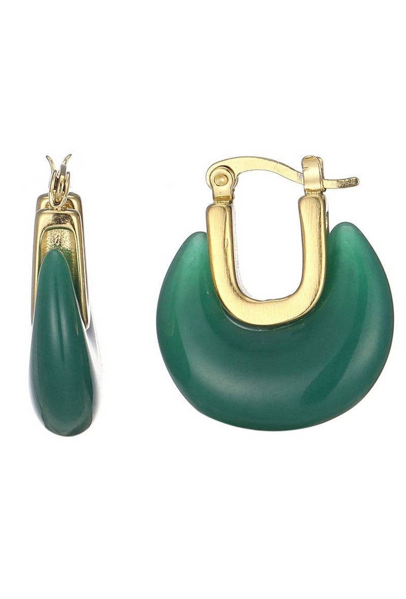 BELLE MISS - Wholesale Dangle Earrings - Urlas stud earring in stainless steel9