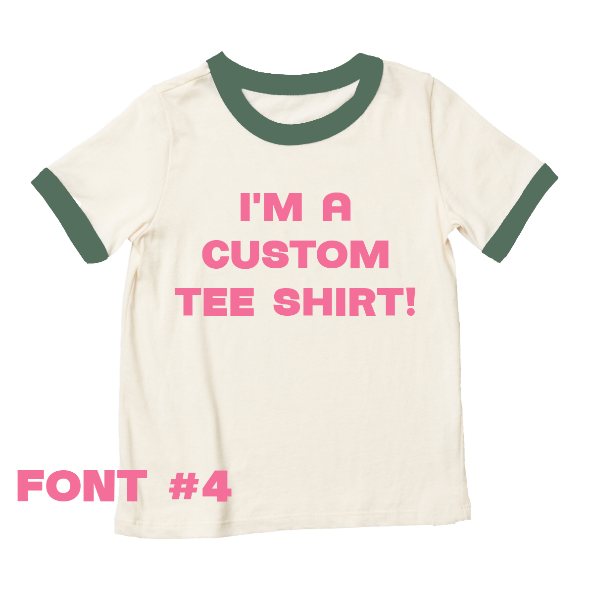 Polished Prints – wholesale T-shirt - Barn – Tomma barntröjor - Brun ringer - Vintage barntröjor5