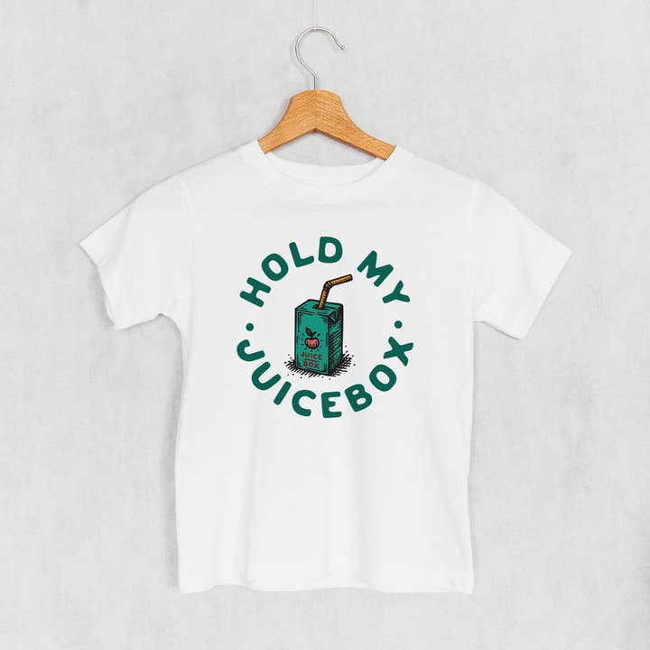 Ivy + Cloth - Wholesale Screen Printed T-Shirt - Kids - Hold My Juice Box (Kids)4