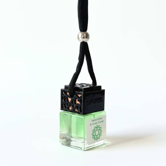 Lit From Above - Wholesale Car Freshener - Unisex - Fresh Roses & Ylang Ylang • Heart Chakra