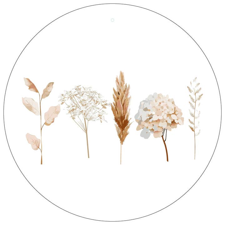 Dekoboard Midi "Dried Flowers" for wholesale by dekoboards