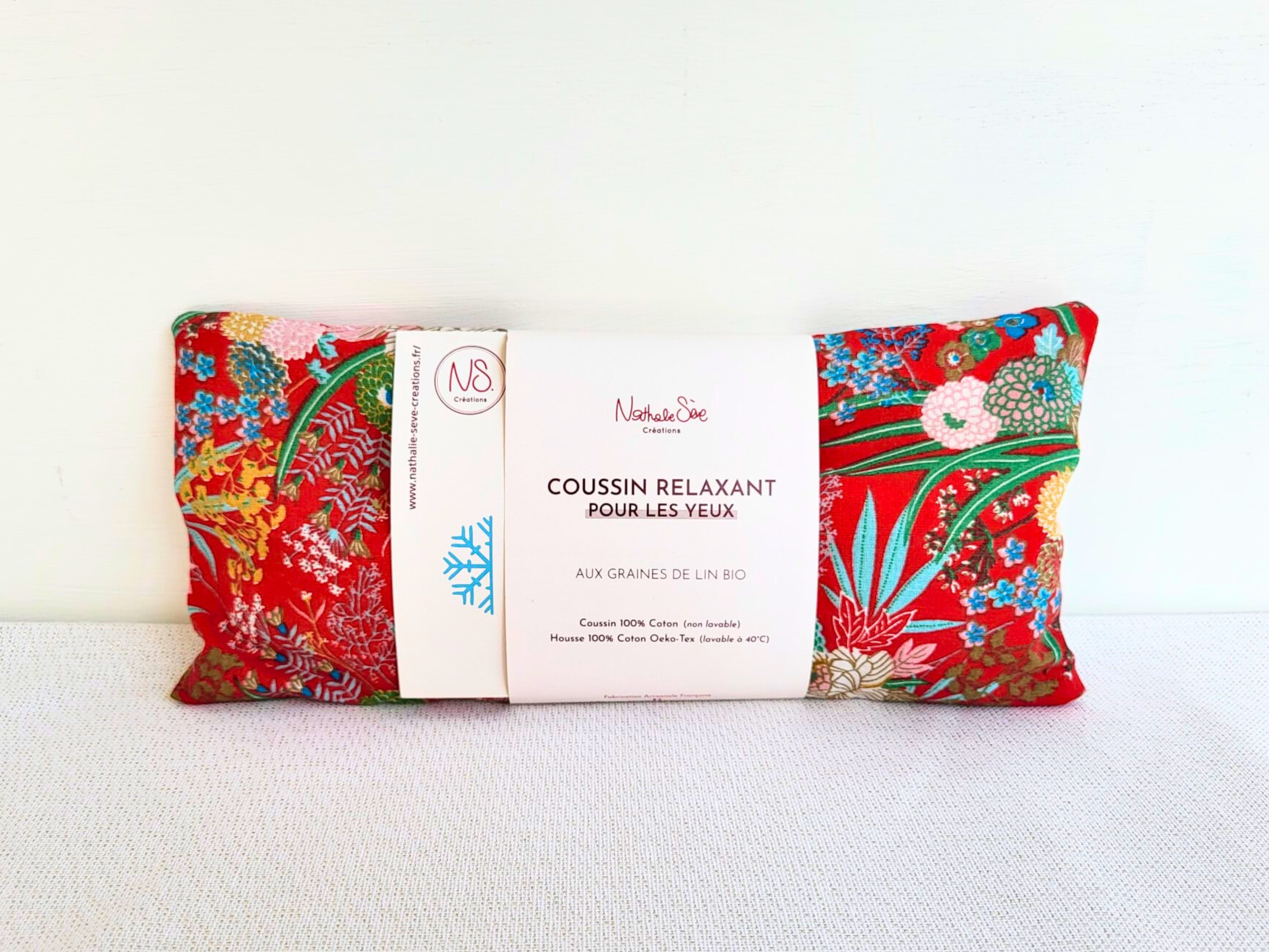 NS par Nathalie SEVE - Wholesale Spa/Therapy Pillow - Organic flaxseed relaxing eye pillow9
