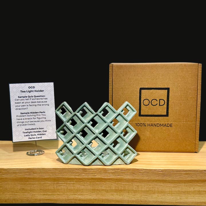 Rox and Ash Ceramics - Wholesale Prank/Gag Gift - OCD Gift Set, Sentimental Gift Set, Mental Health Gift