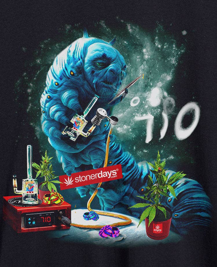 StonerDays Apparel – wholesale Grafisk t-shirt - Herr – Larv2