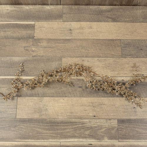 Ragon House - Wholesale Artificial Plant - 60" DRAPING CHAMPAGNE GLITTER BUDS