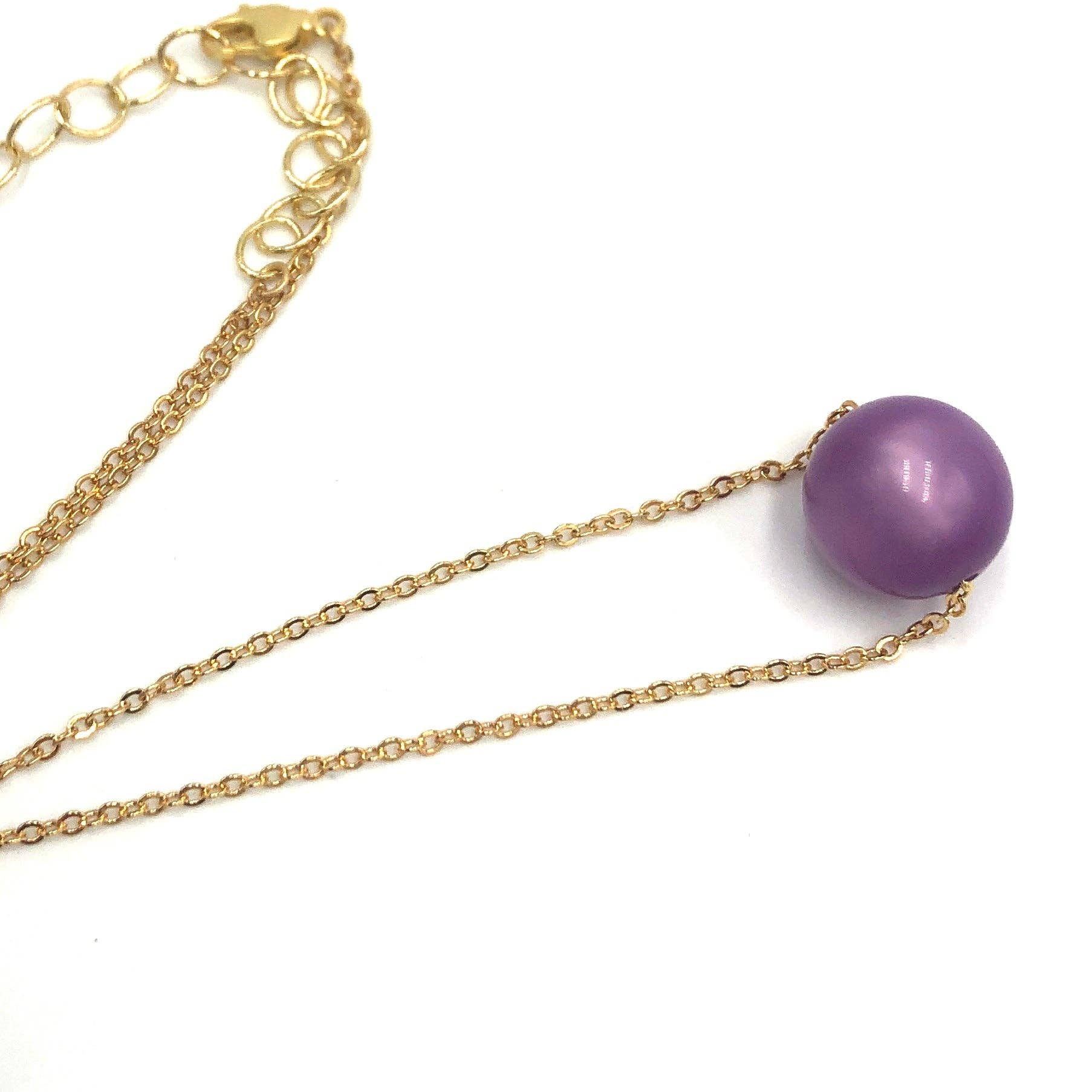 Leetie Lovendale - Wholesale Pendant/Charm Necklace - Moonglow Slide Bead Necklace7