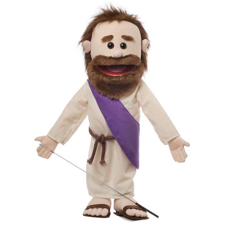 Silly Puppets - Wholesale Puppet - Kids & Baby - Silly Puppets Biblical Jesus with Rope Belt (25")