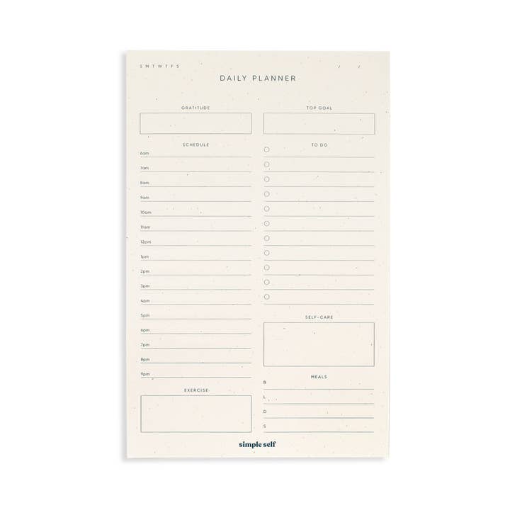 Simple Self - Wholesale Notepad - Daily Planner Notepad0