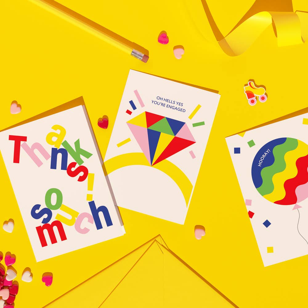 Alphablots – wholesale Congratulations card – Winning! Card | Congratulations Card | Celebrations Card3