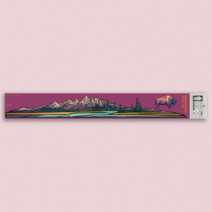 Hydrascape Stickers - Wholesale Sticker - Grand Teton National Park Infinity Sticker