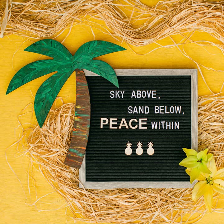 Woodpeckers Crafts - Wholesale Cutouts - 14" Wood Palm Tree Cutout4