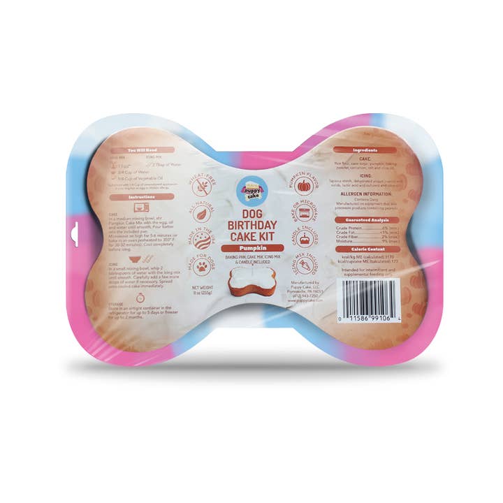 Puppy Cake LLC - Wholesale Pet Treats - Dog - Dog Birthday Cake Kit