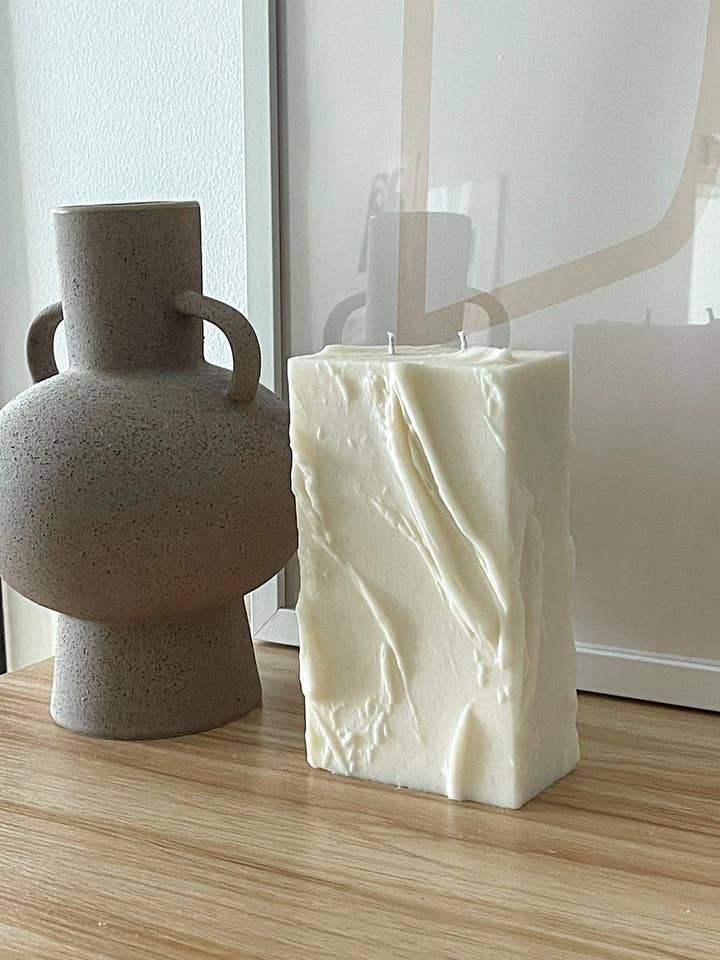 Textured Paste Candle for wholesale by Sundaye