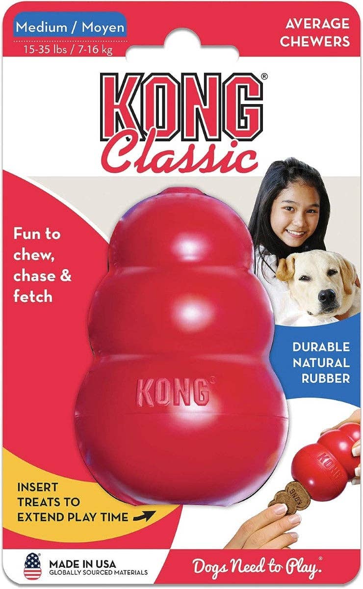 Playful Tail - Wholesale Pet Chew Toy - Dog - KONG Classic Dog Toy (Multiple Sizes Available)2