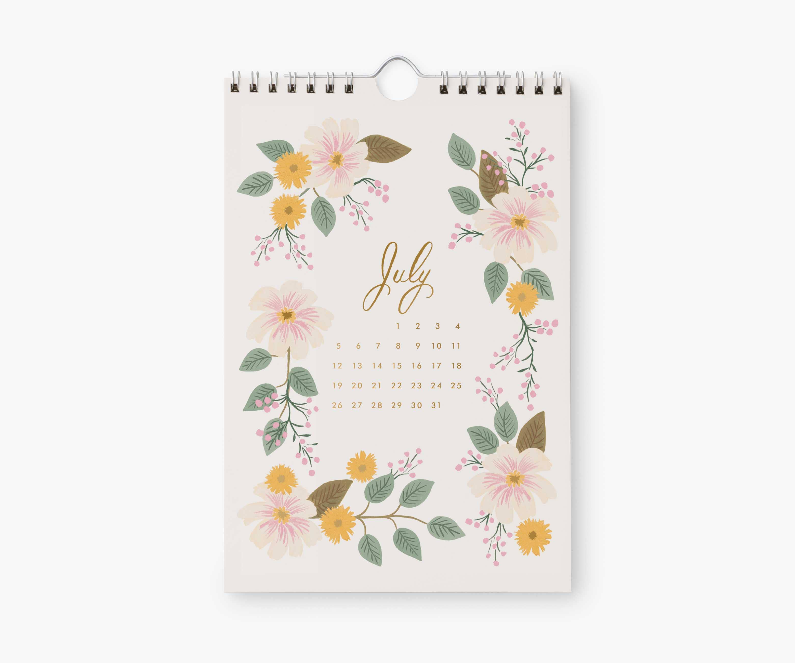 Rifle Paper Co. - Wholesale Calendar - 2026 Strawberry Fields Kitchen Calendar (6x9)7
