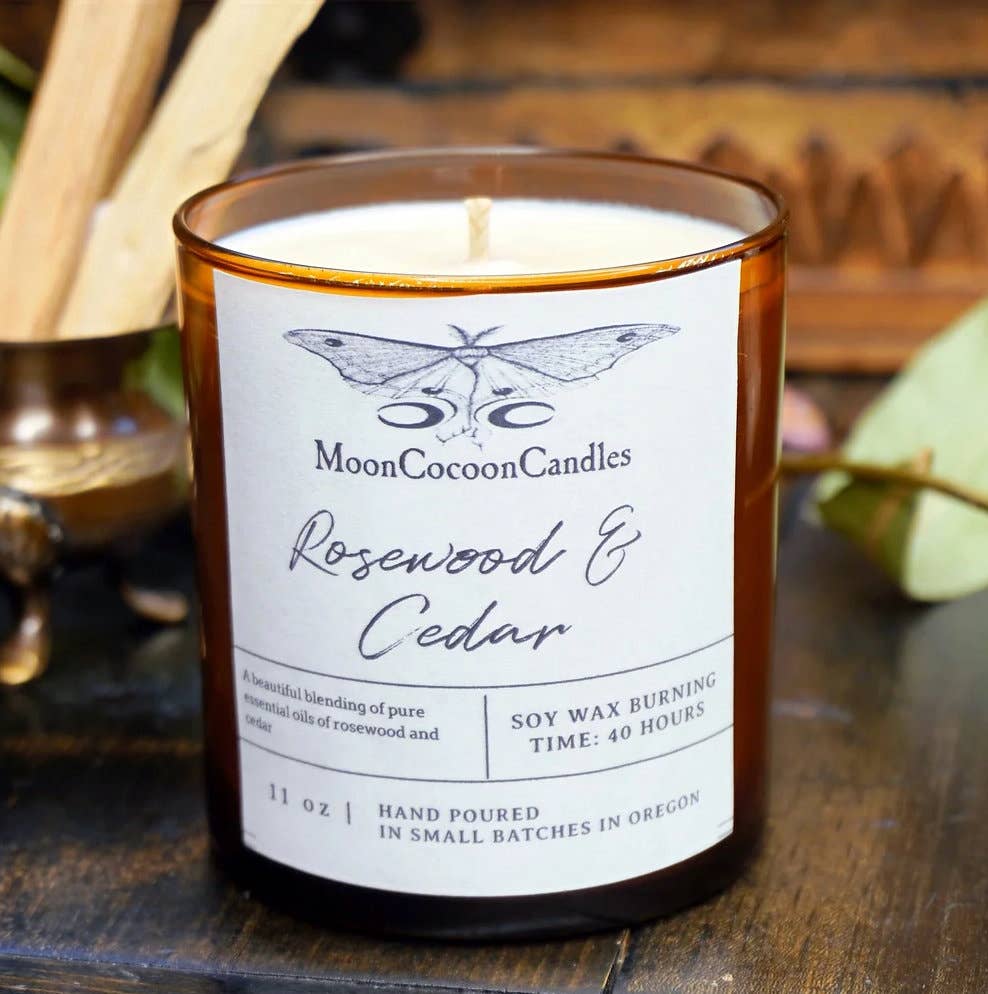 SECRET CELEBRITY Pure Magic Soy Wax Blend Hand Poured Candle