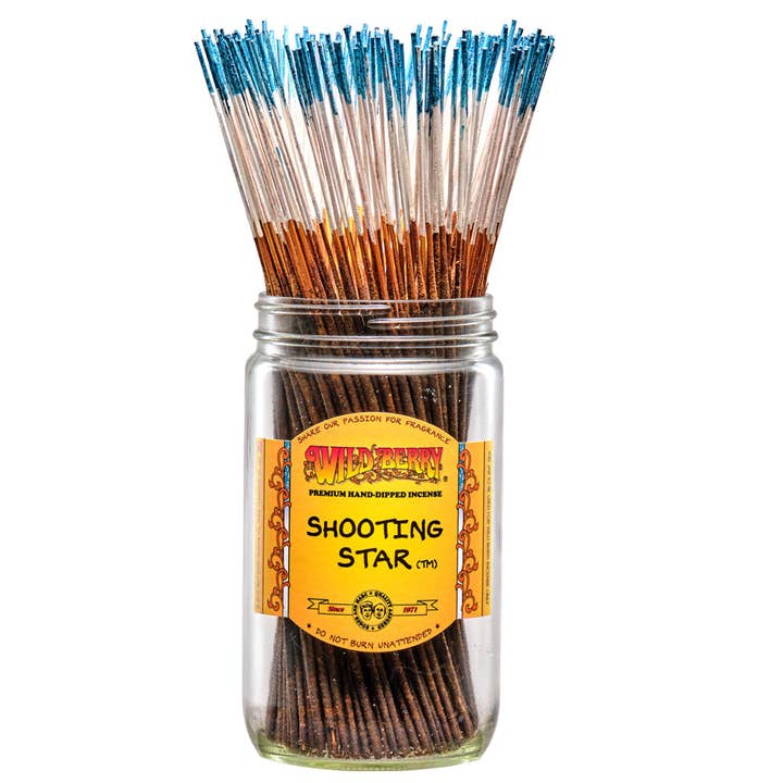 Wild Berry 11" Incense Sticks Shooting Star™ for wholesale by Dip and Glow
