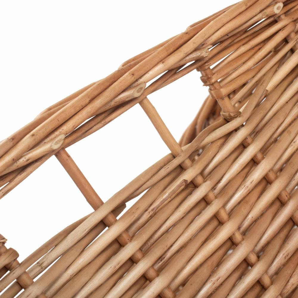 Red Hamper – wholesale Korg – Stor djup rektangulär förvaringsbricka3