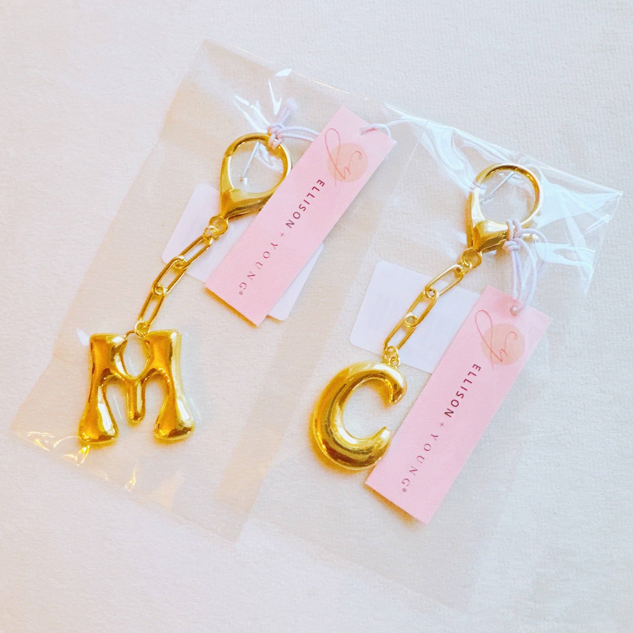 Ellison+Young - Wholesale Purse/Bag Accessory - Women's - Whimsy Balloon Letter Initial Bag Charm22