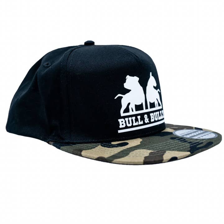 Snapback Cap Green Camo - Cap by Bull&Bully for wholesale by Bull & Bully