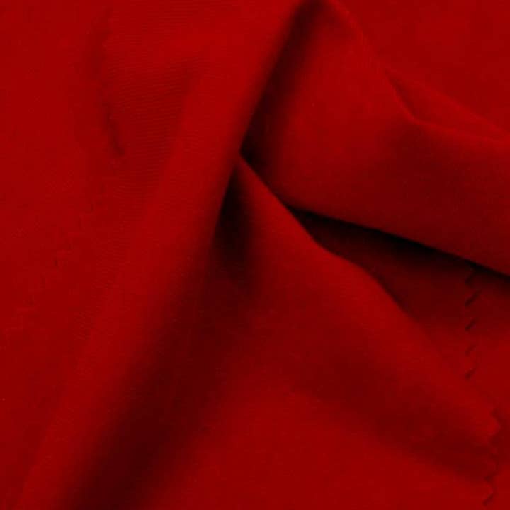 Tela Roja Alova Ante Ancho 58/60 para Proyectos de Ropa para venta al por mayor de Radyan Fabrics