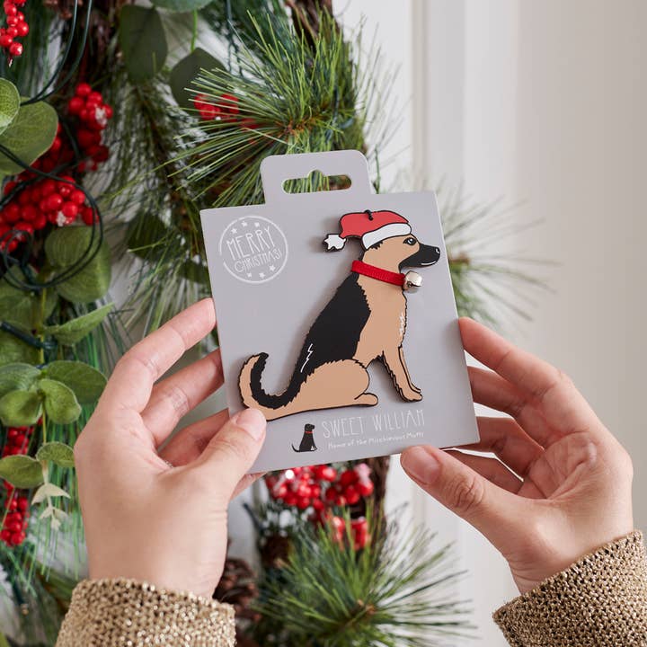 Sweet William Designs - Wholesale Ornament - Christmas Decoration/Ornament - German Shepherd