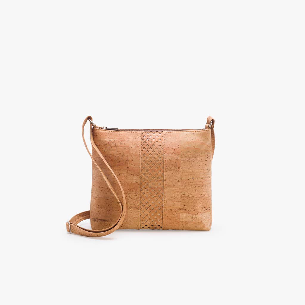 Artelusa - Venta al por mayor Bolso con correa - Mujer - Bolso de hombro con corcho láser natural