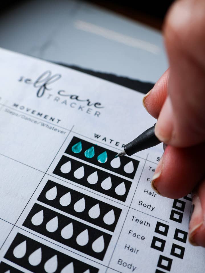 Self Care Tracker for wholesale by Moments with B.